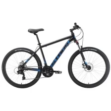 Горный велосипед STARK Indy 26,2 D черный/синий 14,5"
