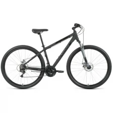Горный велосипед ALTAIR 29" D рама 17", 2020-2021, черный матовый