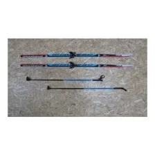 Лыжный комплект Grandeur (лыжи, палки, креплен. 75) (цвет палок в ассорт.) step 170см (синий)