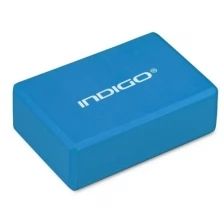 Блок для йоги INDIGO 6011 HKYB Голубой 22,8 х15,2 х7,6 см