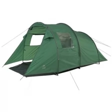 Палатка четырёхместная JUNGLE CAMP Ancona 4, цвет: зеленый