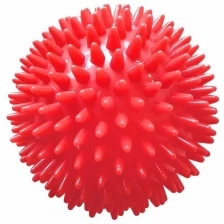 Массажный мяч, 8.5 см, красный