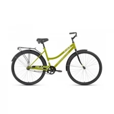 Велосипед 28" Altair City low, 2022, цвет зеленый/черный, размер рамы 19"