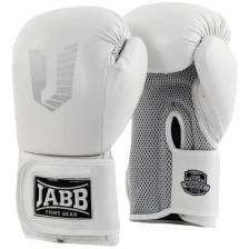 Перчатки бокс.(иск.кожа) Jabb JE-4056/Eu Air 56 белый 8ун.