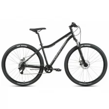 Велосипед 29" Forward Sporting 2.2 D, цвет черный/темно-серый, размер 21"