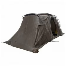 Normal большая кемпинговая палатка Бизон Люкс (тёмно-зелёный)