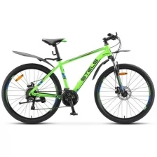 Велосипед STELS Navigator 640 MD 26" V010 рама 17" Зеленый (требует финальной сборки)