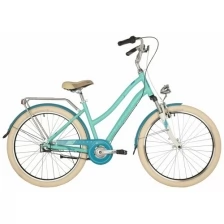 Женский велосипед Stinger Verona 26, год 2021, ростовка 19, цвет Зеленый