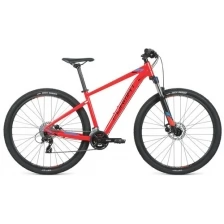 Велосипед FORMAT 1414 27,5 (27,5" 16 ск. рост M) 2020-2021, красный матовый