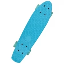 Мини-круизер Plank Miniboard цв.голубой