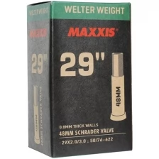Велокамера Maxxis 2022 Welter Weight 29X2.0/3.0 Lsv48 Авто Ниппель 0.8Mm