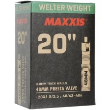 Велокамера Maxxis 2022 20X1.5/2.5 (40/63-406) 0.8 Lfvsep48 B-Cap