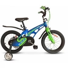 Детский велосипед STELS Galaxy 18" V010 Синий/зелёный (собран и настроен)