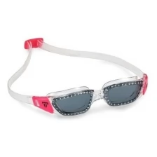 PH EP2860002LD Очки для плавания Tiburon (темные линзы), clear/pink buckles