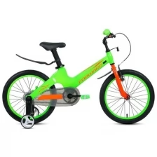 Детский велосипед FORWARD COSMO 18 2020-2021, черный/зеленый