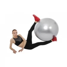 Мяч для фитнеса антивзрыв с насосом, 65 см (арт. SF 0379)