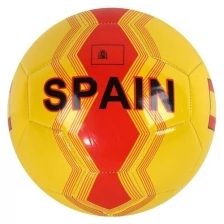 Мяч футбольный "Испания", 3-слойный, ПВХ, 280г, размер 5, диаметр 22см
