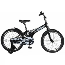Велосипед детский двухколесный "City-Ride XTERRA", радиус 20", страховочные колеса, велосипед для мальчиков, для девочек, для детей, CR-B2-0520TQ