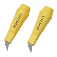 Опора SWENOR для лыжероллерной палки с твердосплавным наконечником, D=10 mm (желтая)