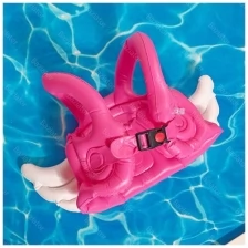 Детский надувной спасательный жилет для плавания Крылья Ангела, плавательный жилет для детей надувной 3-6 лет розовый