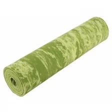 Коврик для йоги 183 × 61 × 0,8 см, цвет зелёный