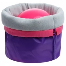Чехол для мяча гимнастического утеплённый, цвет фиолетовый