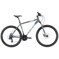 Велосипед STARK Hunter 27.2 HD (2021) горный рам.:16" кол.:27.5" серый/серый 15.9кг (HD00000655)