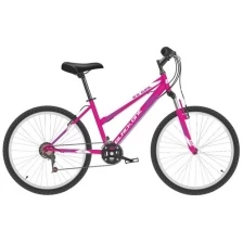 Велосипед Black One Ice Girl 24 (2021) розовый/белый/фиолетовый