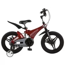 Велосипед 2-х колесный Детский Maxiscoo "Galaxy" (2021), Делюкс, 16", Красный (MSC-G1604D)