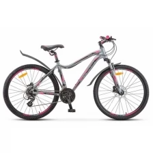 Велосипед женский STELS Miss 6100 D 26" V010, 17" серый