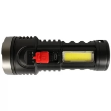 Фонарь светодиодный ручной АКБ USB 822