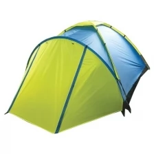 Палатка 4-местная Virtey Eclipse-4/(100+205)х240х130/ Палатка туристическая 4 местная однослойная с тамбуром/тент для рыбалки/шатер для похода