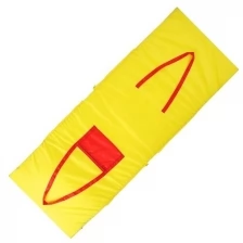 Сумка-коврик ONLITOP для спорта и отдыха, 2 в 1, цвет желтый