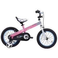 Велосипед Royal Baby Buttons Alloy 16,алюминиевая рама, цвет Розовый