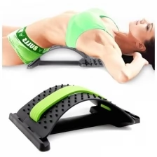 Тренажер для растяжки спины (Мостик для снятия нагрузки с позвоночника) Magic Back Support (зеленый)