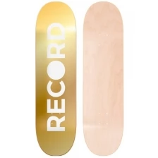 Дека скейтборд Record Golden Logo 2021 8,25
