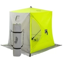 Палатка зимняя Куб утепл. 1,5х1,5 yellow lumi/gray (PR-ISCI-150YLG) PREMIER