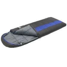 Спальный мешок TREK PLANET Warmer Comfort, зиминй, правая молния, цвет: серый, синий