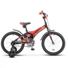 Детский велосипед STELS Jet 18" Z010 Чёрный/оранжевый (требует финальной сборки)