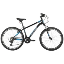 Подростковый велосипед Stinger Element STD 24" (2021) 12" Черный (125-140 см)