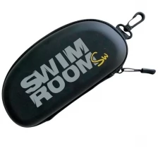 Чехол / футляр для плавательных очков и шапочки SwimRoom "Swim Case 2.0", Белый с желтым
