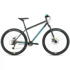 Велосипед FORWARD SPORTING 27,5 X (2021) (Велосипед FORWARD SPORTING 27,5 X (27,5" 9 ск. . 19") , темно-синий/красный, RBKW1M179009)