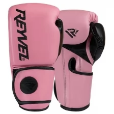 Перчатки боксёрские ProTraining MF Reyvel (12oz, Розовый)