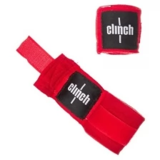 Бинты эластичные Clinch Boxing Crepe Bandage Punch черные (длина 2.55 м)