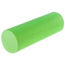 Роллер для йоги 45 х 15 см, массажный, цвет зеленый
