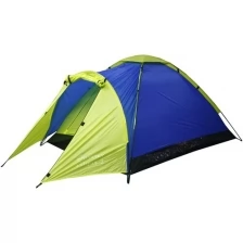 Палатка 2-местная Virtey Eclipse-2/(90+200)х150х105/Палатка туристическая 2 местная однослойная с тамбуром/тент для рыбалки/шатер для похода