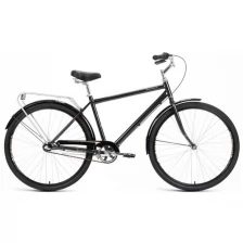 Велосипед FORWARD DORTMUND 28 3.0 (28" 3 ск. рост. 19") 2022, черный/бронзовый