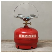 Комплект газовый НЗГА Дачник, баллон с горелкой, 5 л