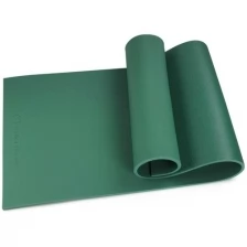 Коврик для йоги и фитнеса soft 12mm 180x60cm, темно-зеленый