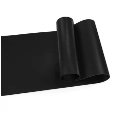 Коврик высокой плотности для йоги SF90 5,5mm 180x60cm, черный
